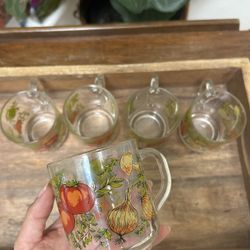 Vintage Vegetable Mugs