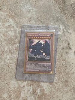 Limited edition super rare gold Obelisk The Tormentor