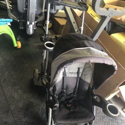 Double Stroller Baby Trend  Sit N Stand 