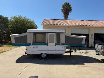 Coleman pop up trailer