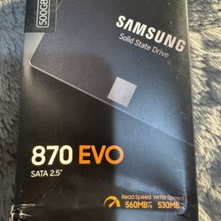BNEW Samsung 870 EVO 500GB SATA 2.5" Solid State Drive (SSD)