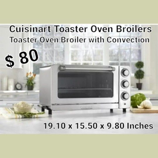 Brand New Cuisinart Toaster Oven Broilers