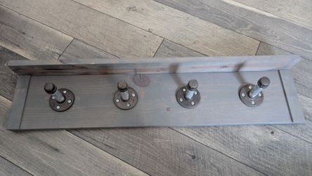 Coat and key hanger