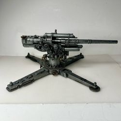 Replica German 88mm Flak Gun 14” Diecast Model Made In Spain