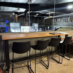 Custom Rogue Fitness Bar Top Gym Table