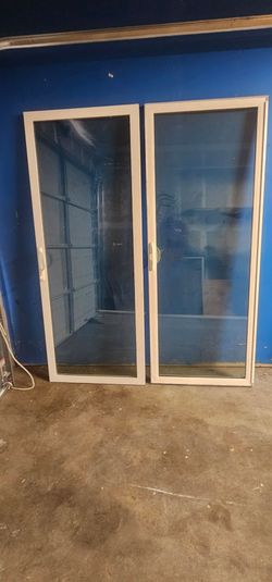 Sliding glass doors only