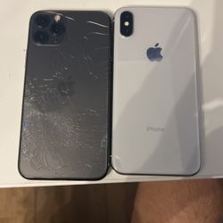 Iphone 11 pro and Iphone X