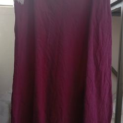 Neiman Marcus Burgundy Chemise