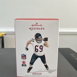 Hallmark Keepsake Ornament 2015 NFL Chicago Bears Jared Allen 