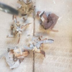55 56 chevy hood latch