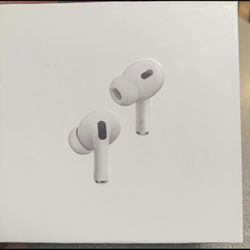 White Apple Airpods pro 2