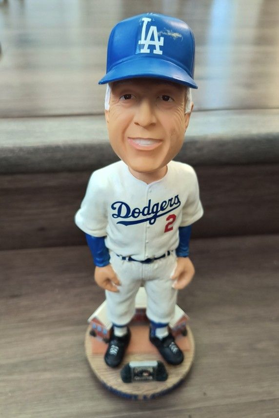 Tommy Lasorda L.A. Dodgers MLB Cooperstown Collection Forever Collectibles Lmt. Ed.  Bobblehead!!!