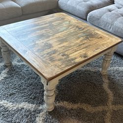 Distressed Farmhouse Coffee Table