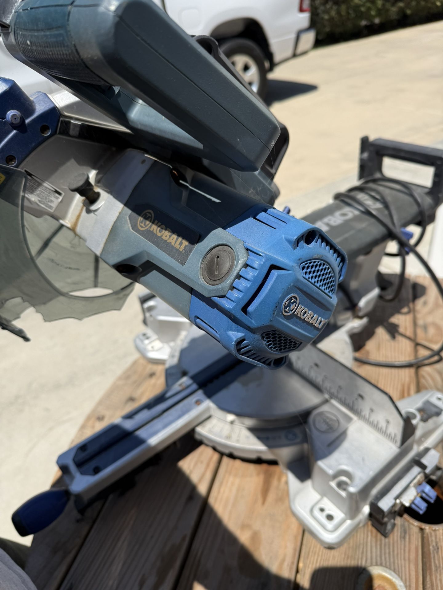 FREE 10” Kobalt Mitre Saw