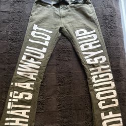 Alocs Cough Syrup Pants 