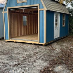🔥🔥🔥L👀K!!!🔥🔥🔥  12x16 SIGNATURE SERIES LOFTED BARN GARAGE!!!
