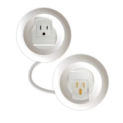 Legrand Wiremold In-Wall TV Power and Cable Grommet Kit White 1 Pack