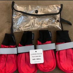 LONSUNEER Paw Protector Dog Boots Soft Sole Nonslip Safe Reflective Waterproof 