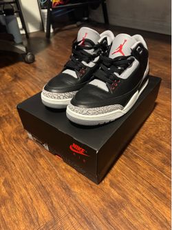Air Jordan 3 Black Cement
