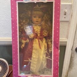 Valentine Porcelain 16 Inch Doll