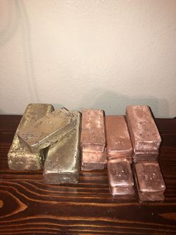 Copper and brass bars
