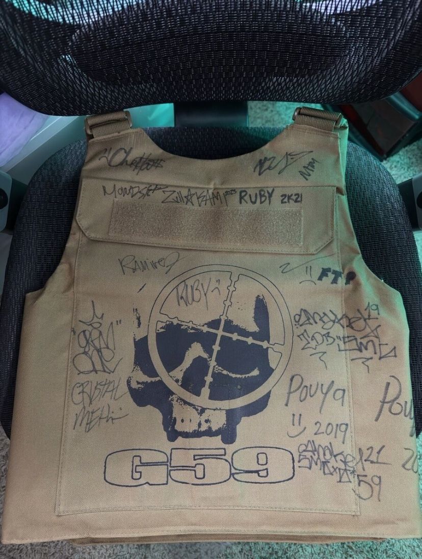 G59 SINGED TAC VEST