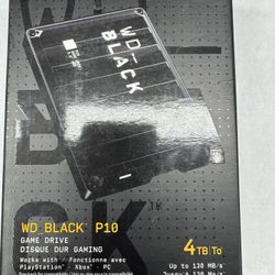 Wd Black P10 4tb External Hdd Ps5 Xbox