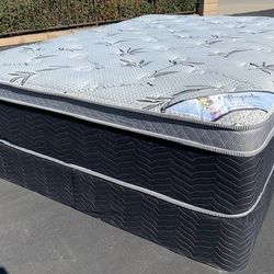 Full Orthopedic Bamboo Pillow Top Mattress!!