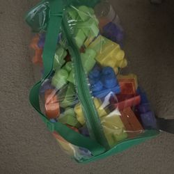 Plastic Building Blocks 