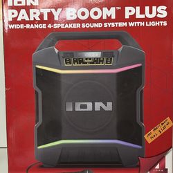 Ion Party Boom Plus Portable Speaker 