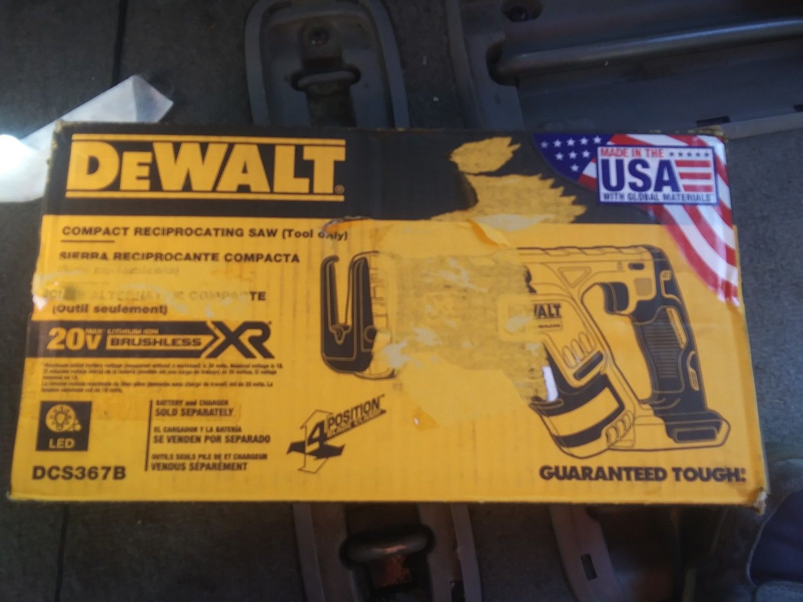 Dewalt XR top of line for dewalt compact reciprocating saw tool only