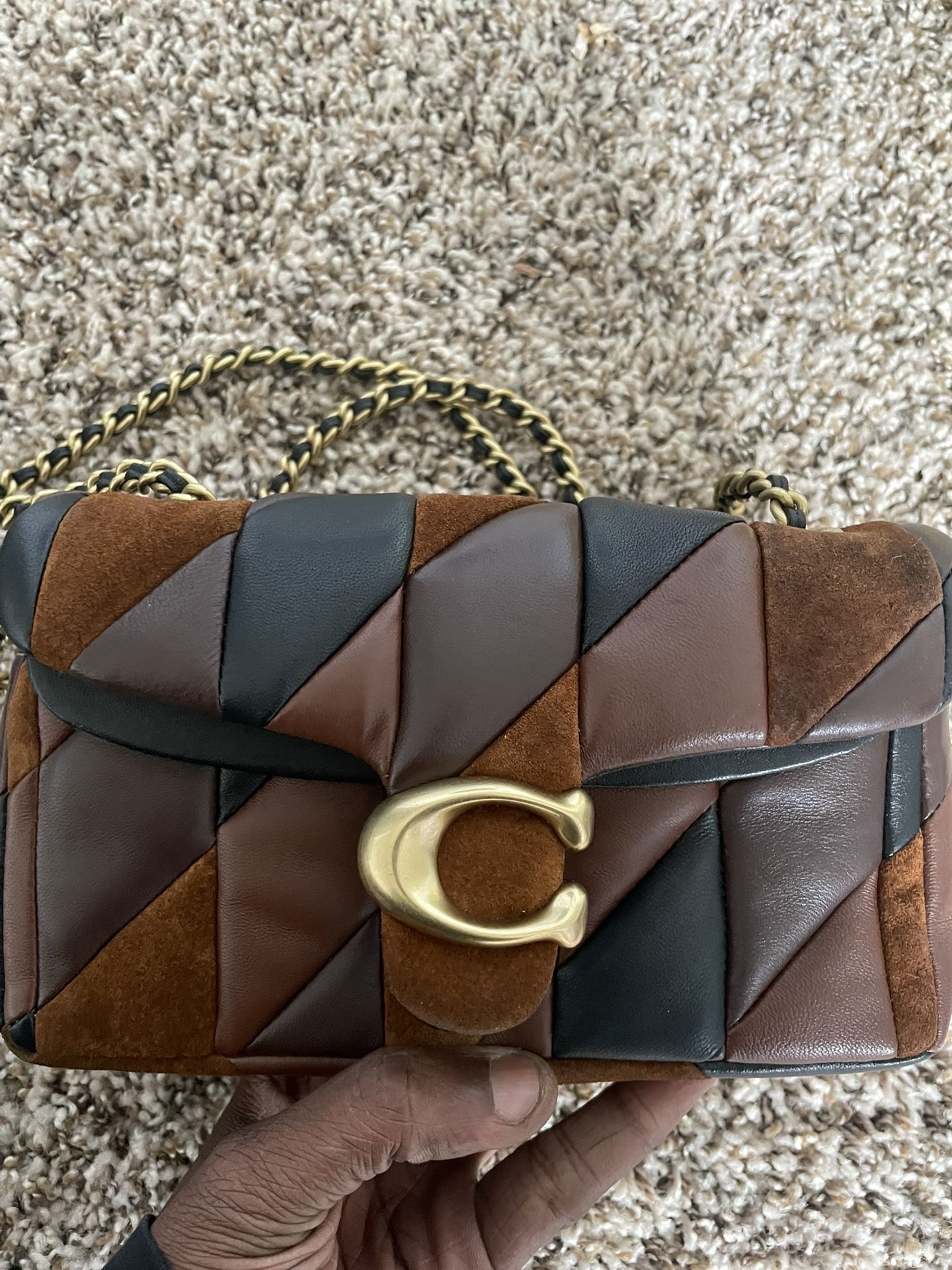 COACH Tabby Shoulder Bag 20 With Patchwork...