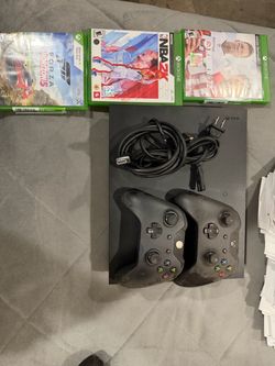 Xbox One X with Games