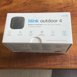 New, Blink Outdoor 4 . Smart Security Wireless Camera 