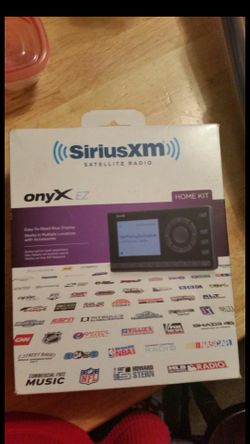 Sirus XM unit home and car