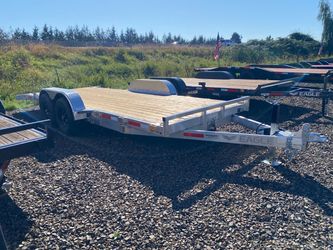 Eagle Aluminum Tilt Car Hauler Trailer