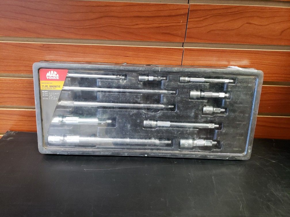 Mac Tools 11 Piece Magnetic Extension Set SMXVEKM11PT