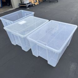 Set of 3 IKEA Storage Box Very Good Condition 