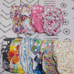 Reusable Cloth Diapers & Inserts