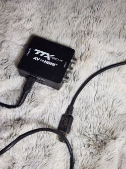 TTX Tech RCA AV to HDMI Converter Switch (720p / 1080p)