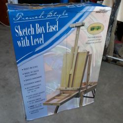 Two Sketch Box Easels With Levels Bundle
