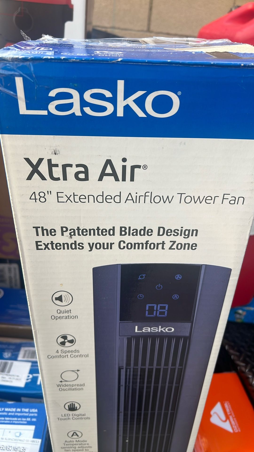 Lasko Xtra Air 48’ Tower Fan