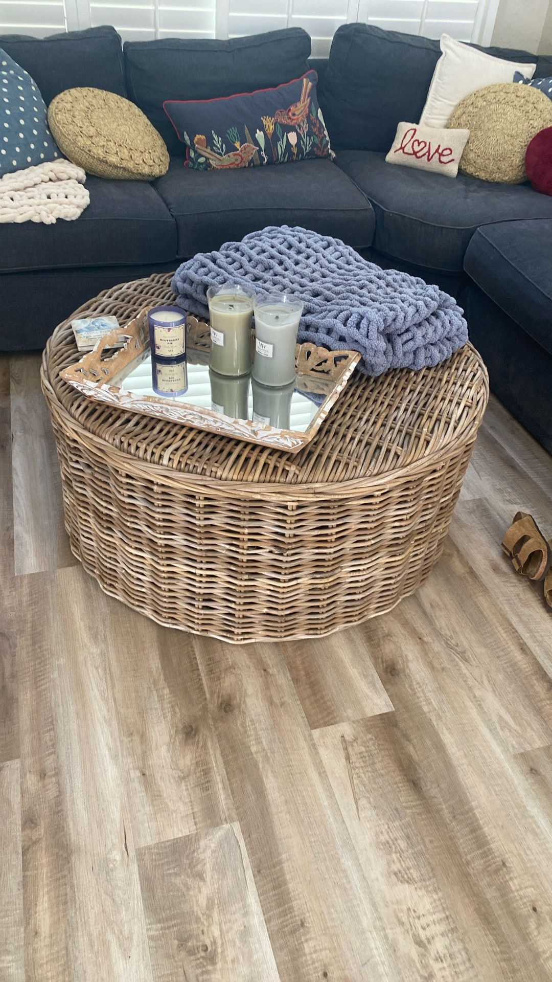Wayfair Rattan Coffee Table