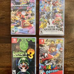 Nintendo Switch 4 Pack of Games