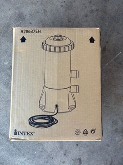 Intex pump Pool