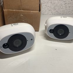 2pack Swan Security Cameras  The Condition Is Excellent These Are Untested Item