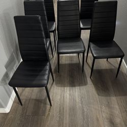 7 Pc Modern Dining Room Chairs