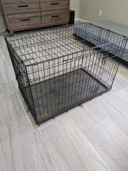Large double door crate