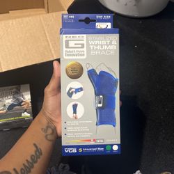 Left Hand Wrist And Thumb Brace