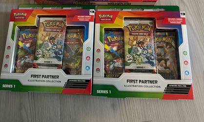 Pokemon First Partners illustration series 1